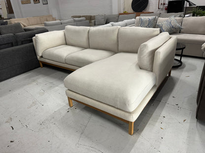High Quality Fabric Sofa (Pre-Owned) All cushions removable and machine washable!