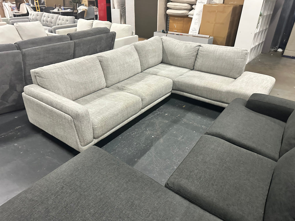 🔥 Massive Freedom Furniture L-Shape Sofa 🔥