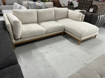 High Quality Fabric Sofa (Pre-Owned) All cushions removable and machine washable!