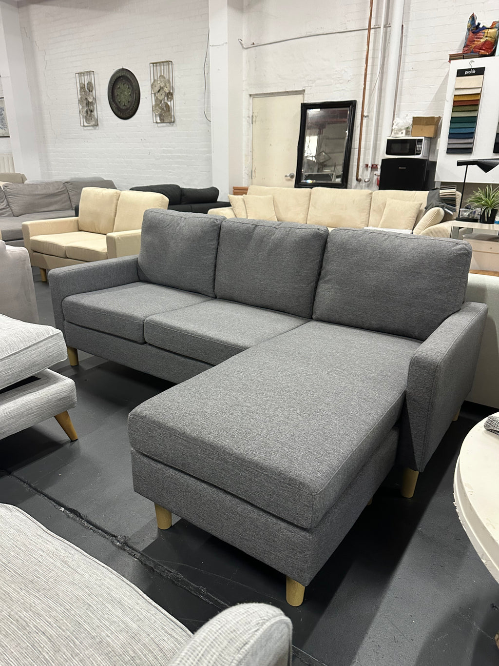🩶 BRAND NEW REVERSIBLE L SHAPE SOFA 🩶