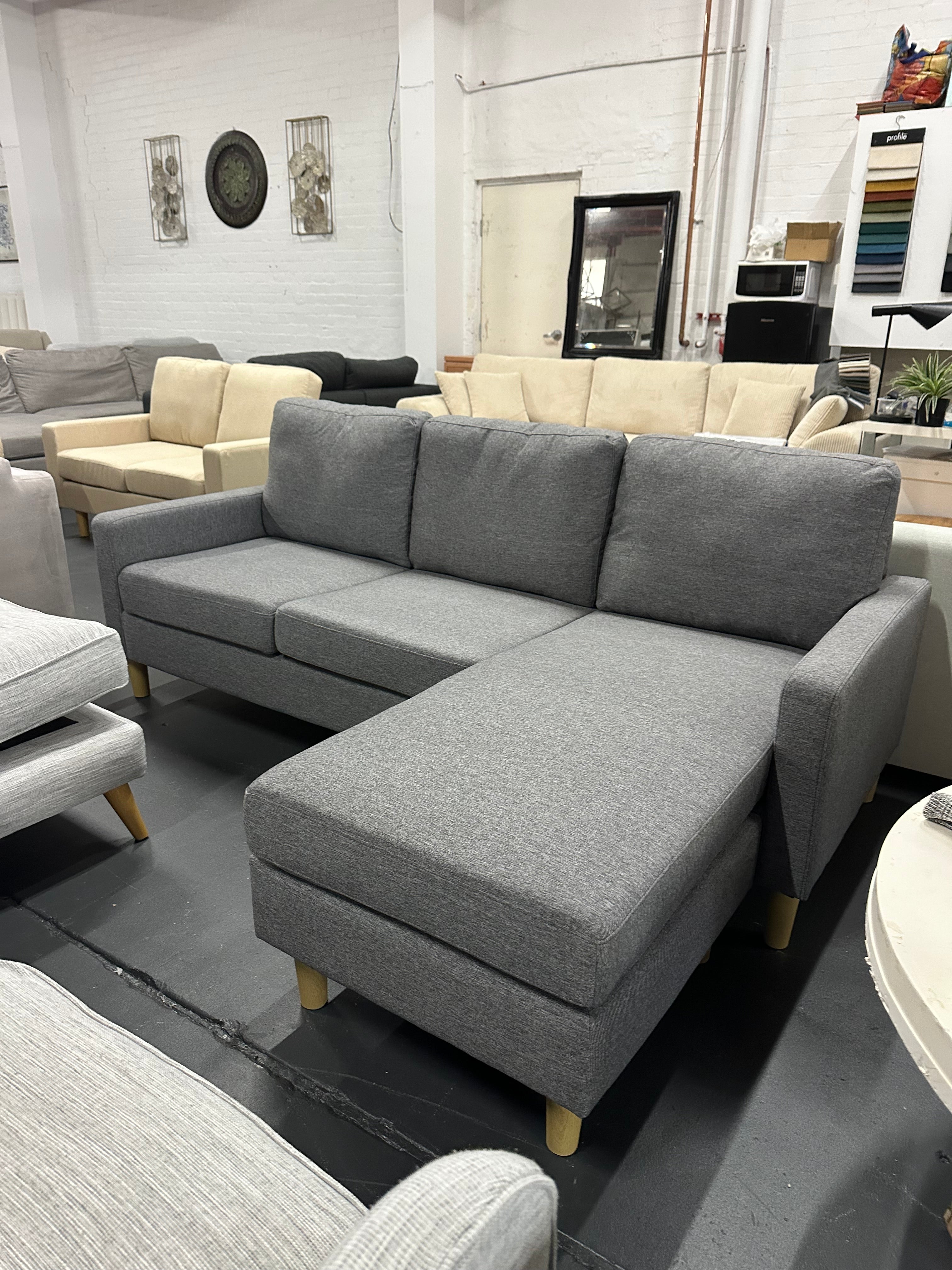 🩶 BRAND NEW REVERSIBLE L SHAPE SOFA 🩶