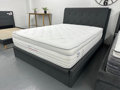 Super value deal. Top quality bed frame with storage and super comfortable cool gel memory foam mattress bundle deal