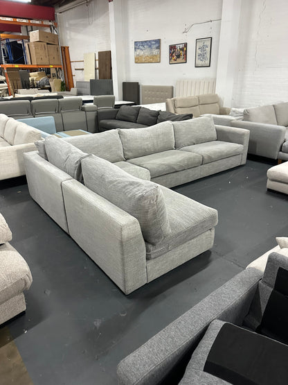 🔥 Massive Plush L-Shape Sofa! Ready to Go now!