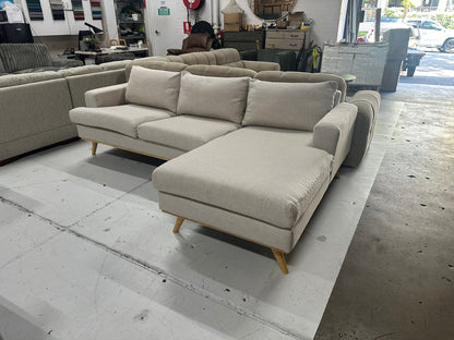 Fantastic Furniture L-Shape Chaise Sofa – Removable Covers | Professionally Cleaned