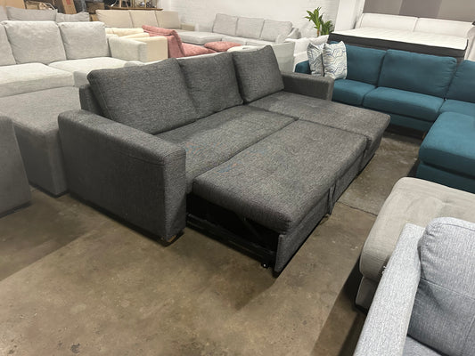 Fabric L shape Sofa Bed (Pre-Owned) Lounge lovers