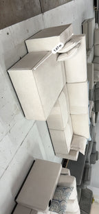 Amelia L Shape Sofa. Reversible chaise.