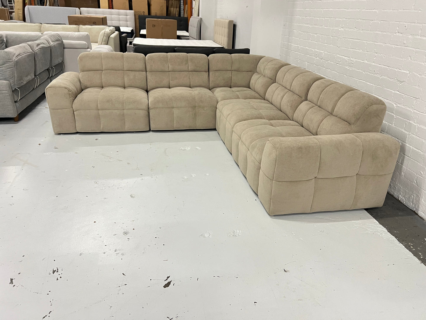 Oslo Luxe Modular Sofa. 5 Separate pieces allow any combination suitable for your room layout