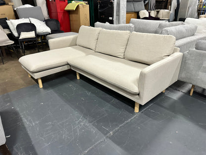 🔥 Lounge Lovers Compact Chaise Sofa – As New Condition 🔥