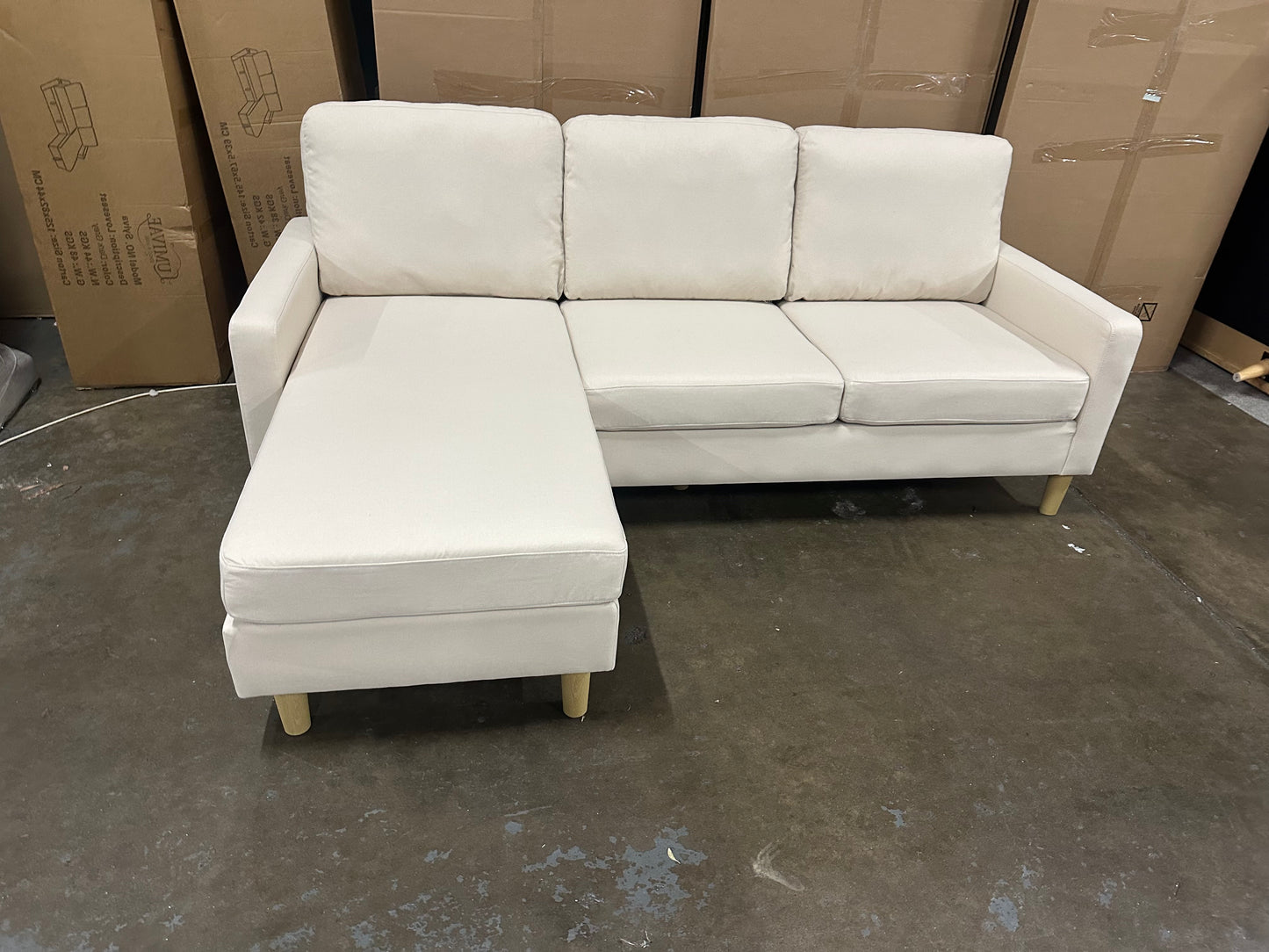 ✨ BRAND NEW REVERSIBLE L SHAPE SOFA ✨