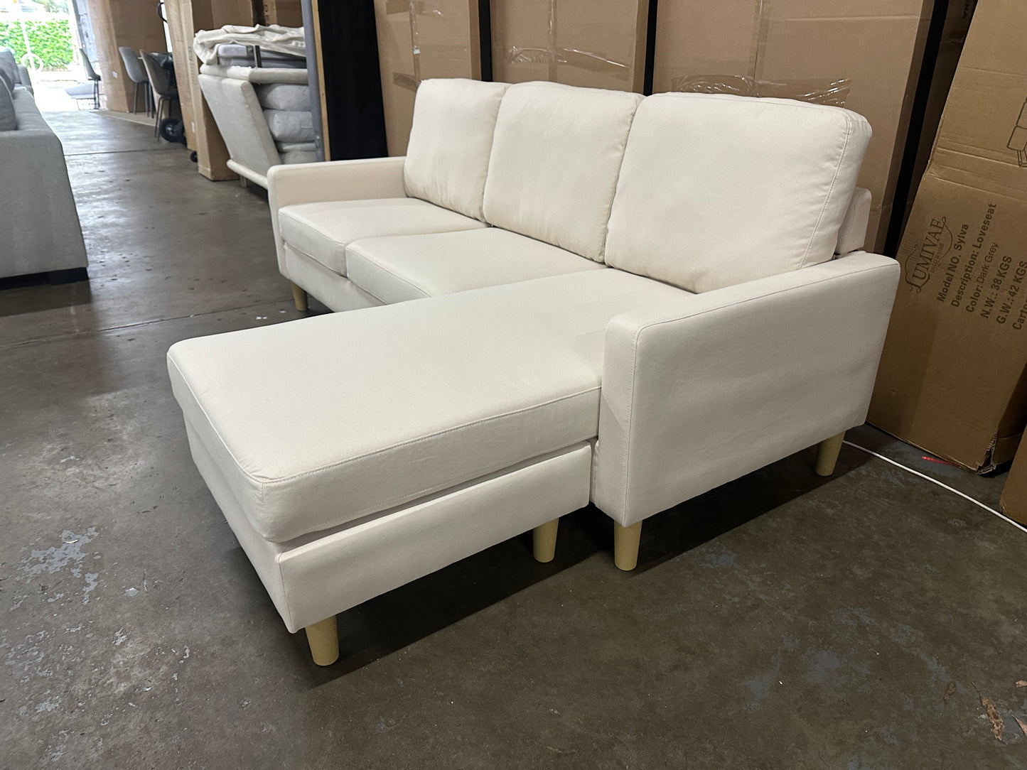 ✨ BRAND NEW REVERSIBLE L SHAPE SOFA ✨