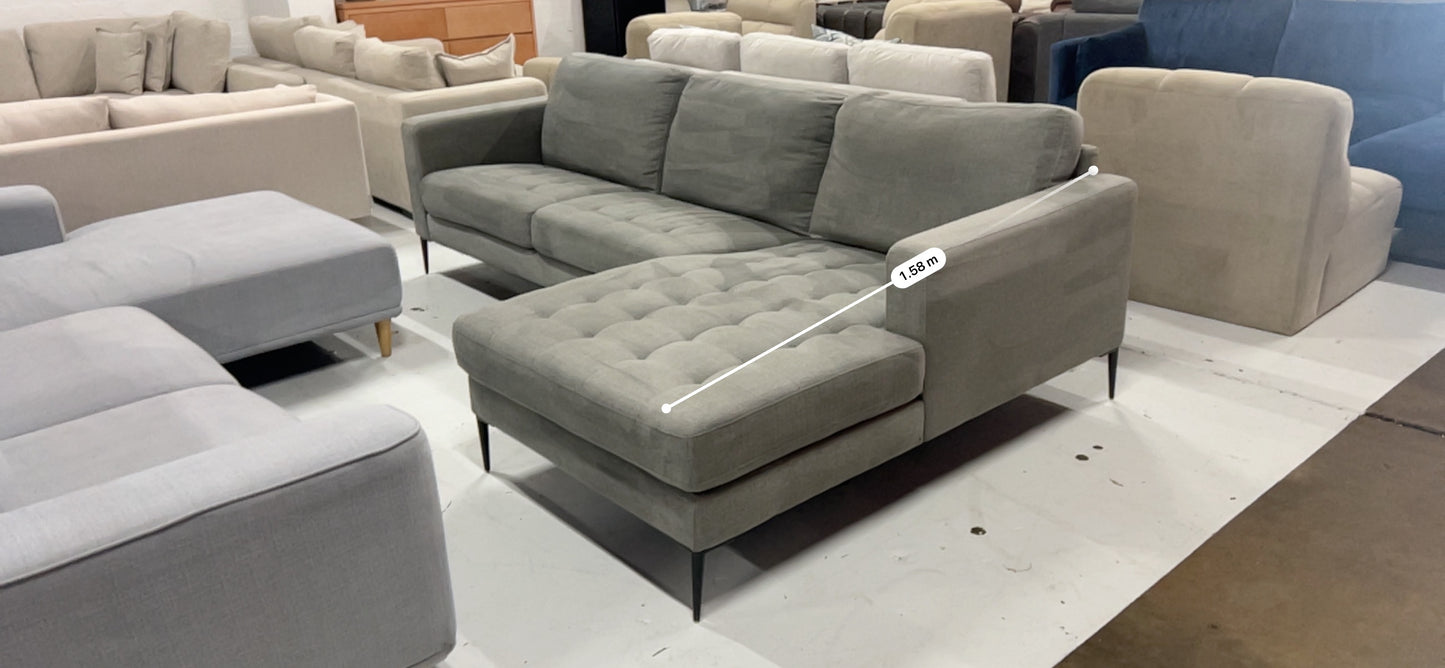 Large L-Shape Sofa (Pre-Owned) Fantastic Furniture professionally cleaned