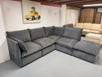 🛋️ Modular Cloud Style L shape Sofa – Fully Customisable Layout | Washable Covers