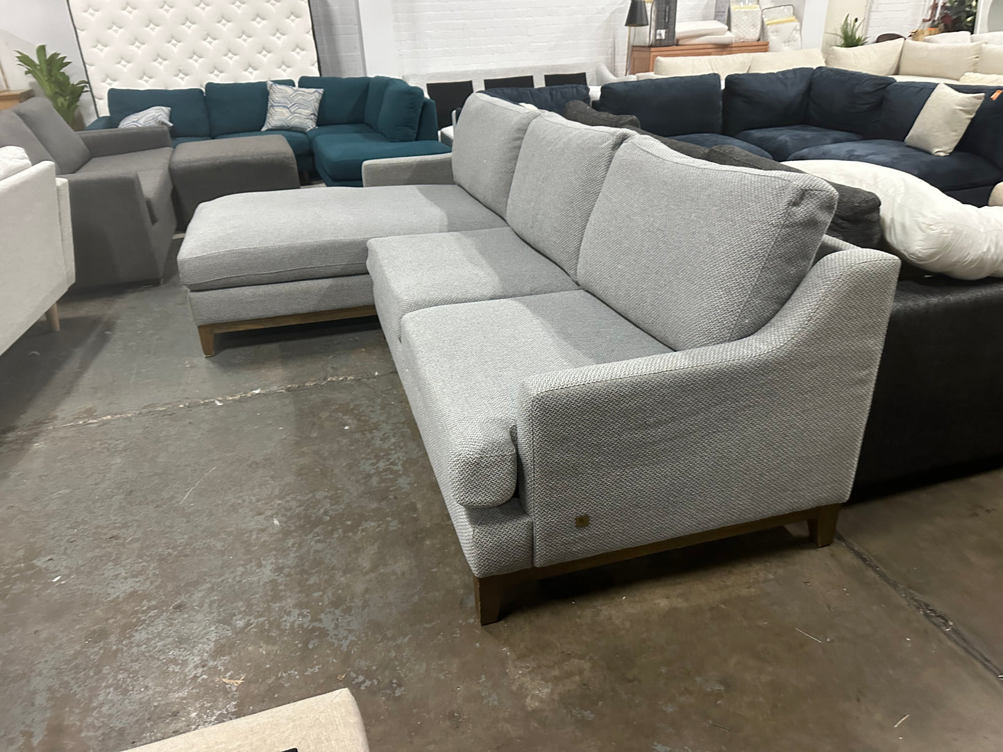 Large L-Shape Sofa Pre-Owned) Koala Living professionally cleaned