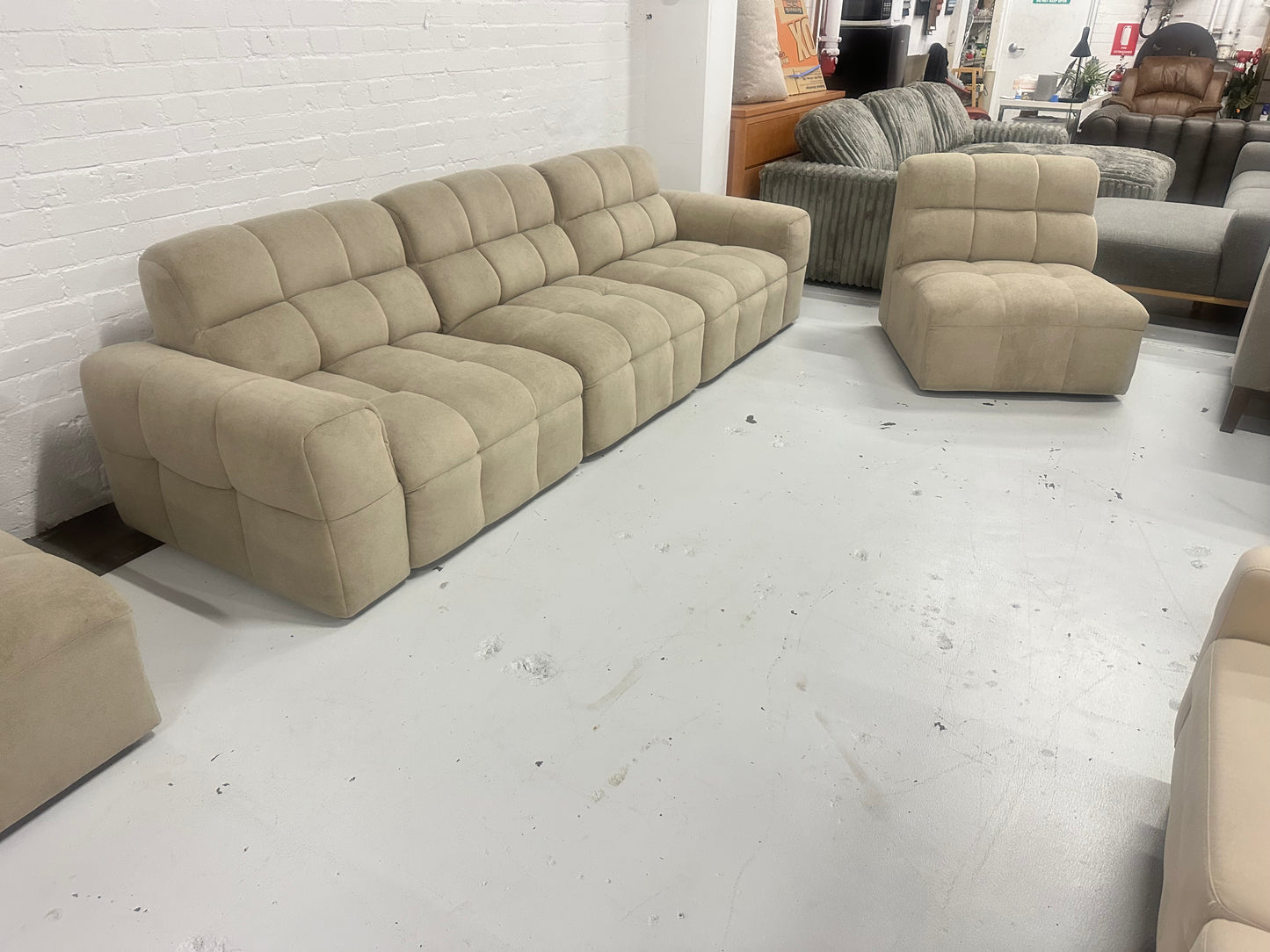 Oslo Luxe Modular Sofa. 5 Separate pieces allow any combination suitable for your room layout