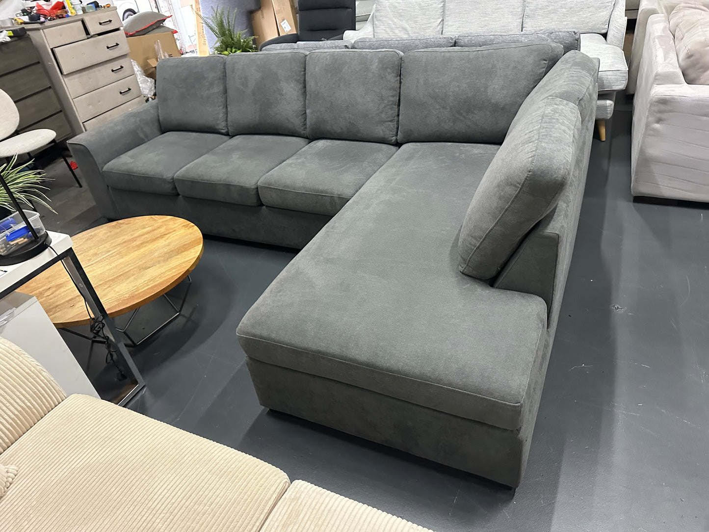 🩶 MASSIVE DESIGNER L SHAPE SOFA 🩶