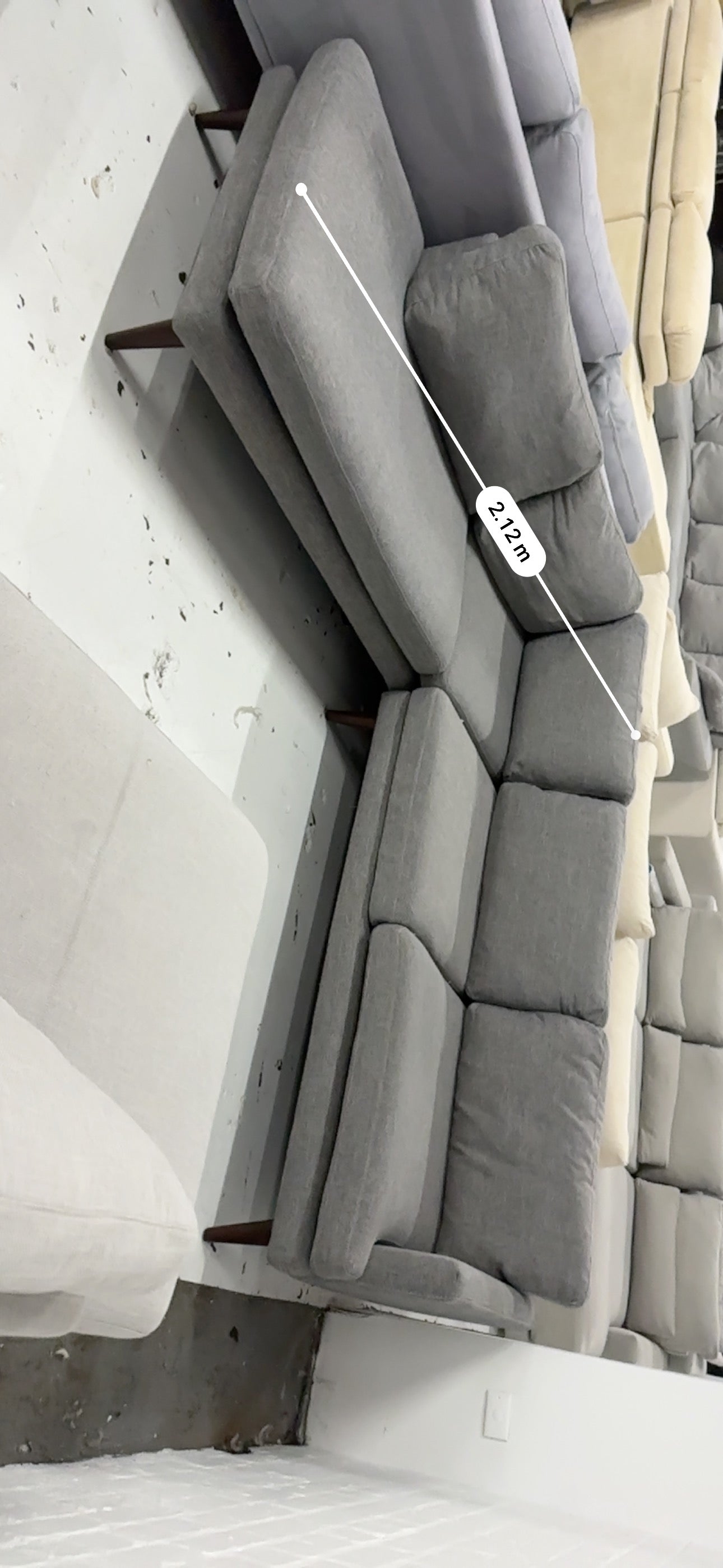 Dark grey Lounge lovers Harriet model  (Pre-Owned) perfect as new condition