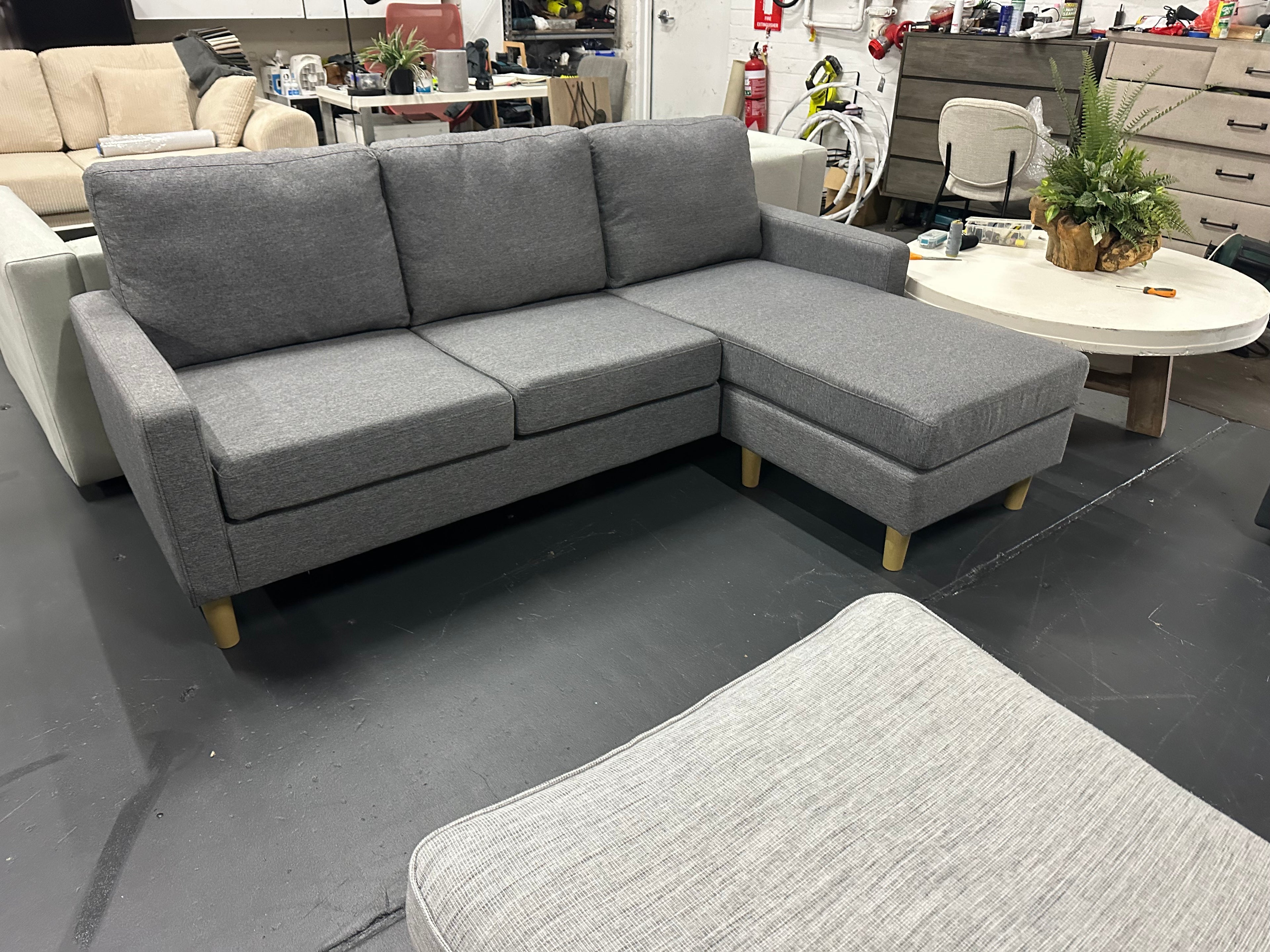 🩶 BRAND NEW REVERSIBLE L SHAPE SOFA 🩶