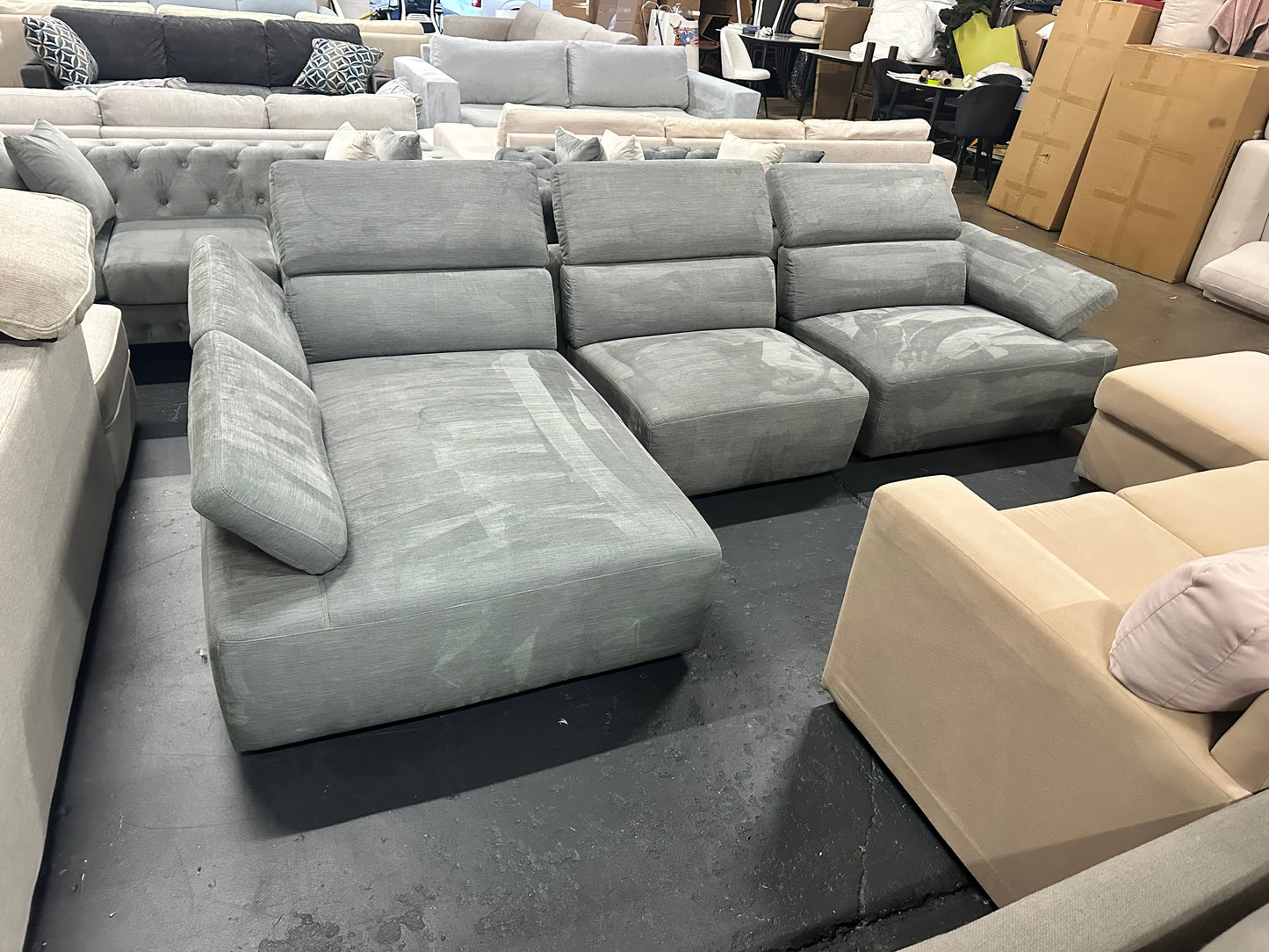 🛋️ Nick Scali Designer Modular Sofa – As New Condition! 🛋️