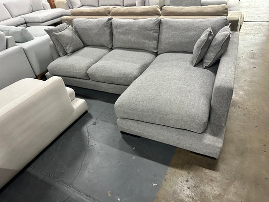 ✨ Sink into luxury with this absolutely stunning designer L-shape sofa!