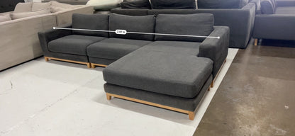 Large  reversible chaise Focus on L Shape sofa