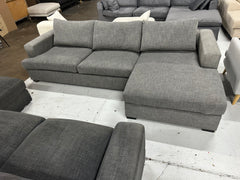 Domayne L-Shape Large Sofa (Pre-Owned) Professionally cleaned perfect as new condition