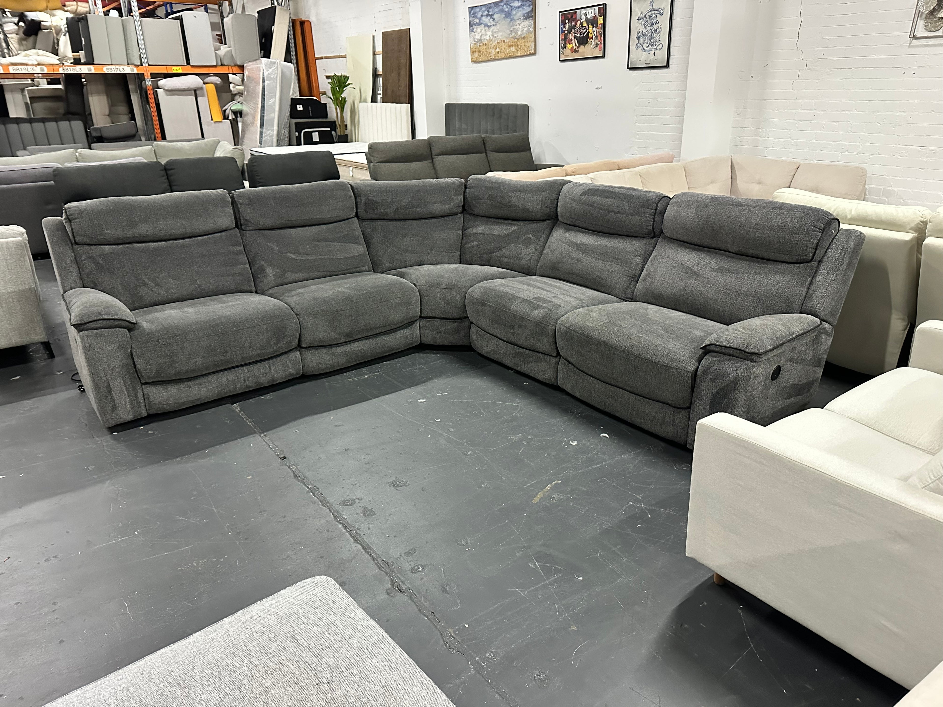 ✨ Nick Scali Designer L-Shape Sofa – As New Condition | Only $990 ✨
