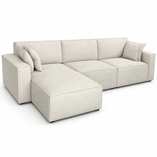 Amelia L Shape Sofa. Reversible chaise.