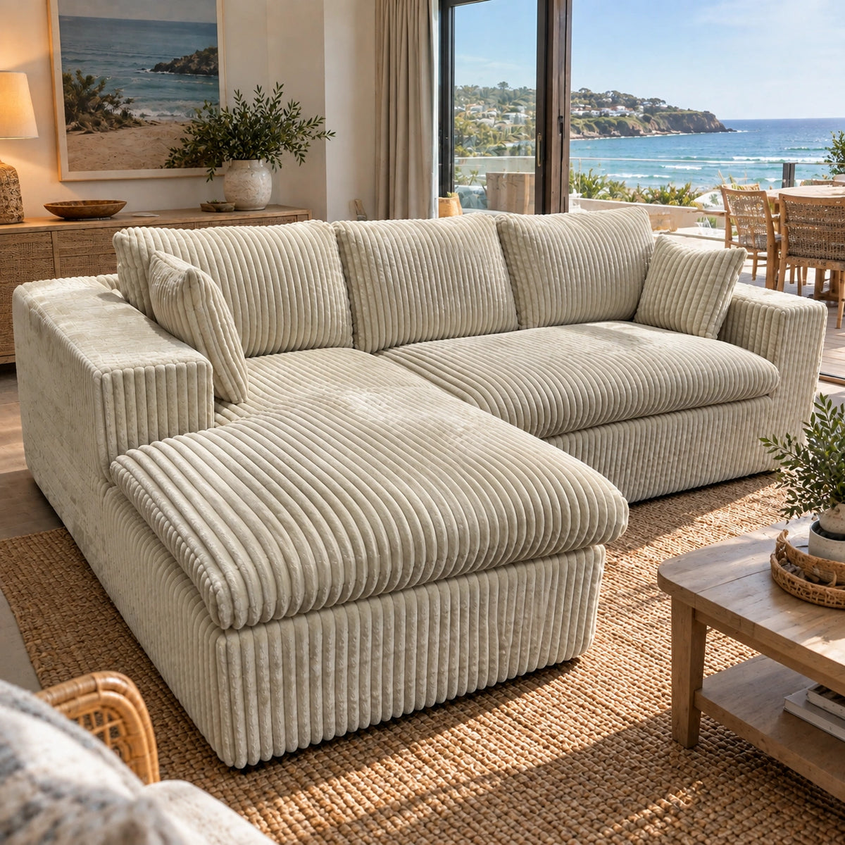 Brand new Cloud Compressed Sofa  - Cream