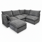 🛋️ Modular Cloud Style L shape Sofa – Fully Customisable Layout | Washable Covers