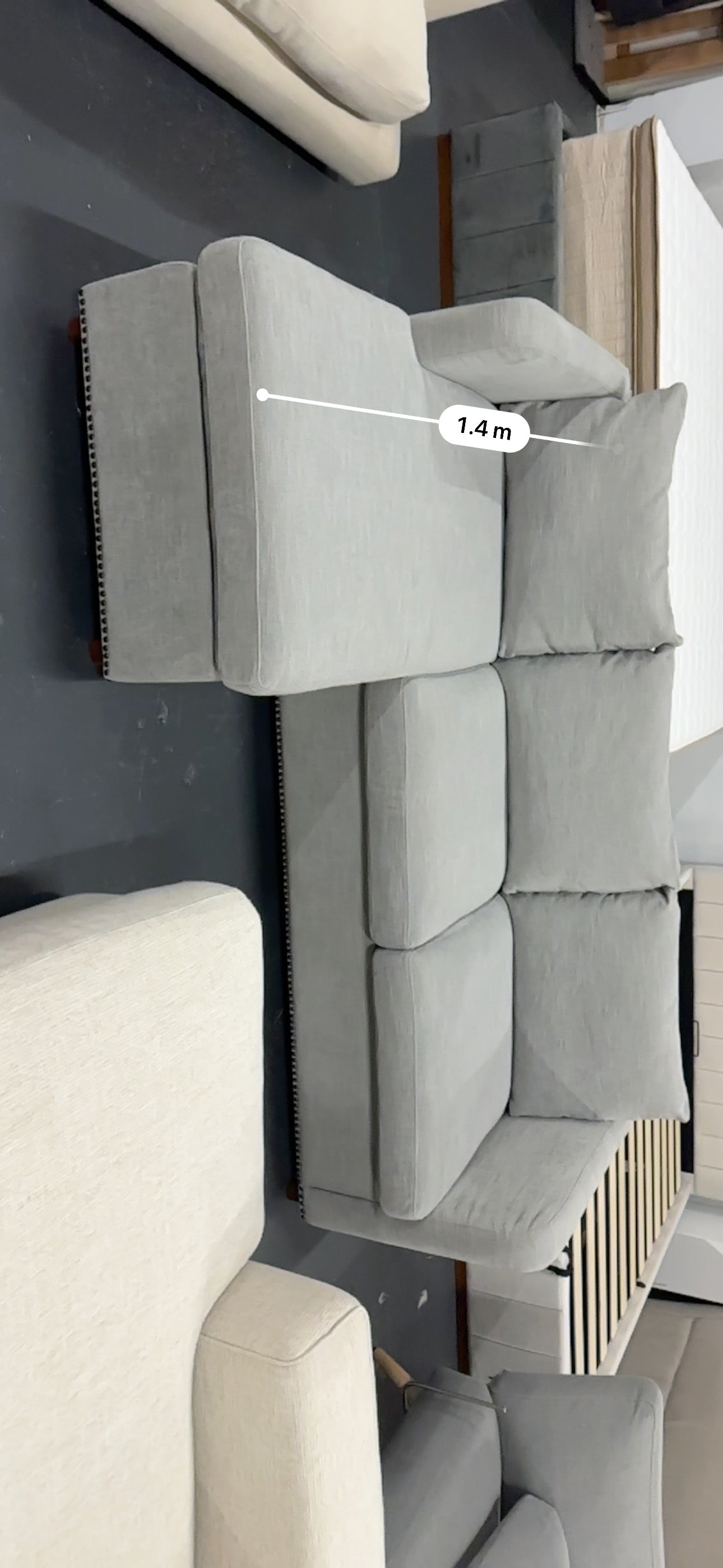 Freedom Reversible Chaise Sofa – Perfect for Smaller Spaces!