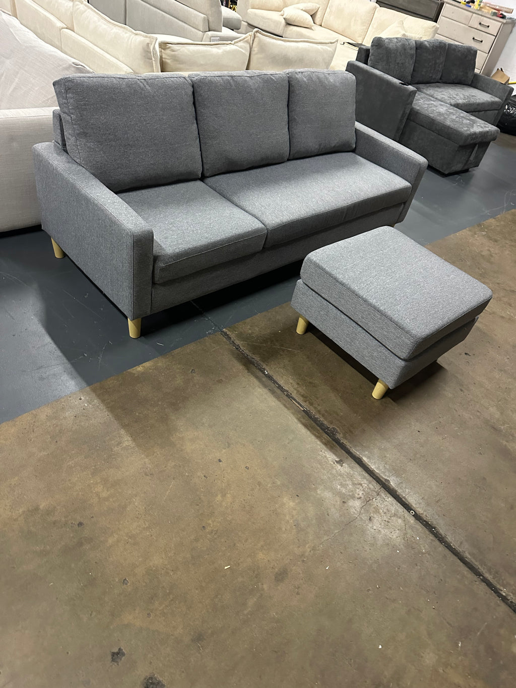 🩶 BRAND NEW REVERSIBLE L SHAPE SOFA 🩶