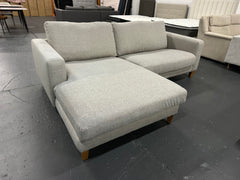 🛋️ PLUSH “ZARA” L-SHAPE SOFA – AS NEW CONDITION!