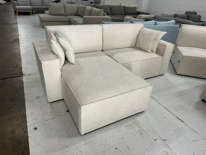 Amelia L Shape Sofa. Reversible chaise.