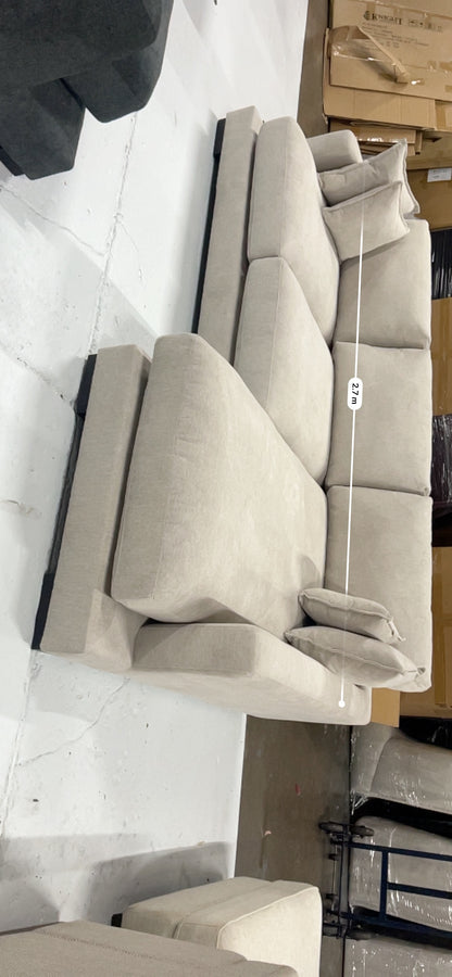 Tiffany feather filled cushions.