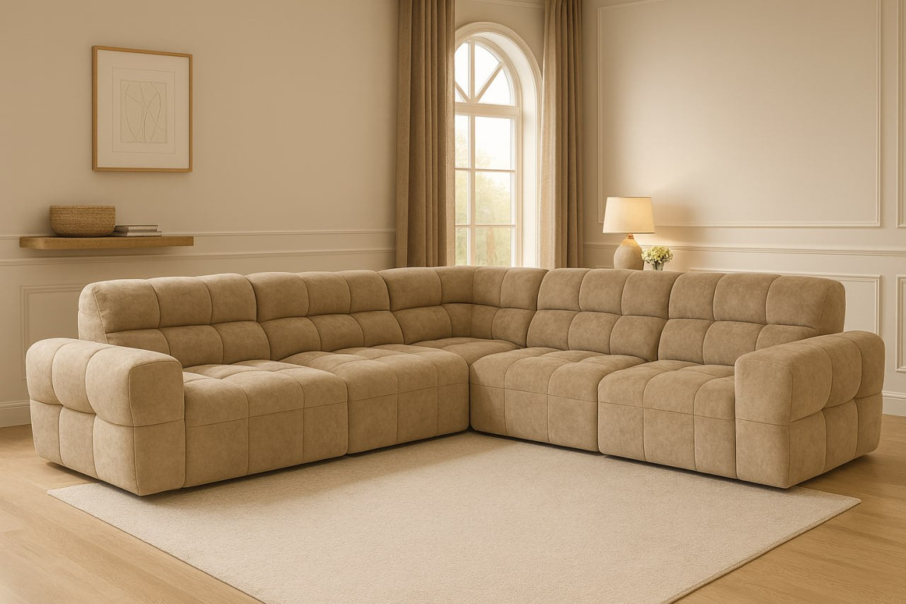 Oslo Luxe Modular Sofa. 5 Separate pieces allow any combination suitable for your room layout