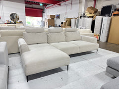 Big L shape sofa with adjustable Drop back (Pre-Owned) perfect as new condition