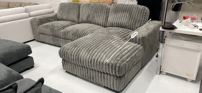 Gordon Corduroy Sofa RHF Chaise