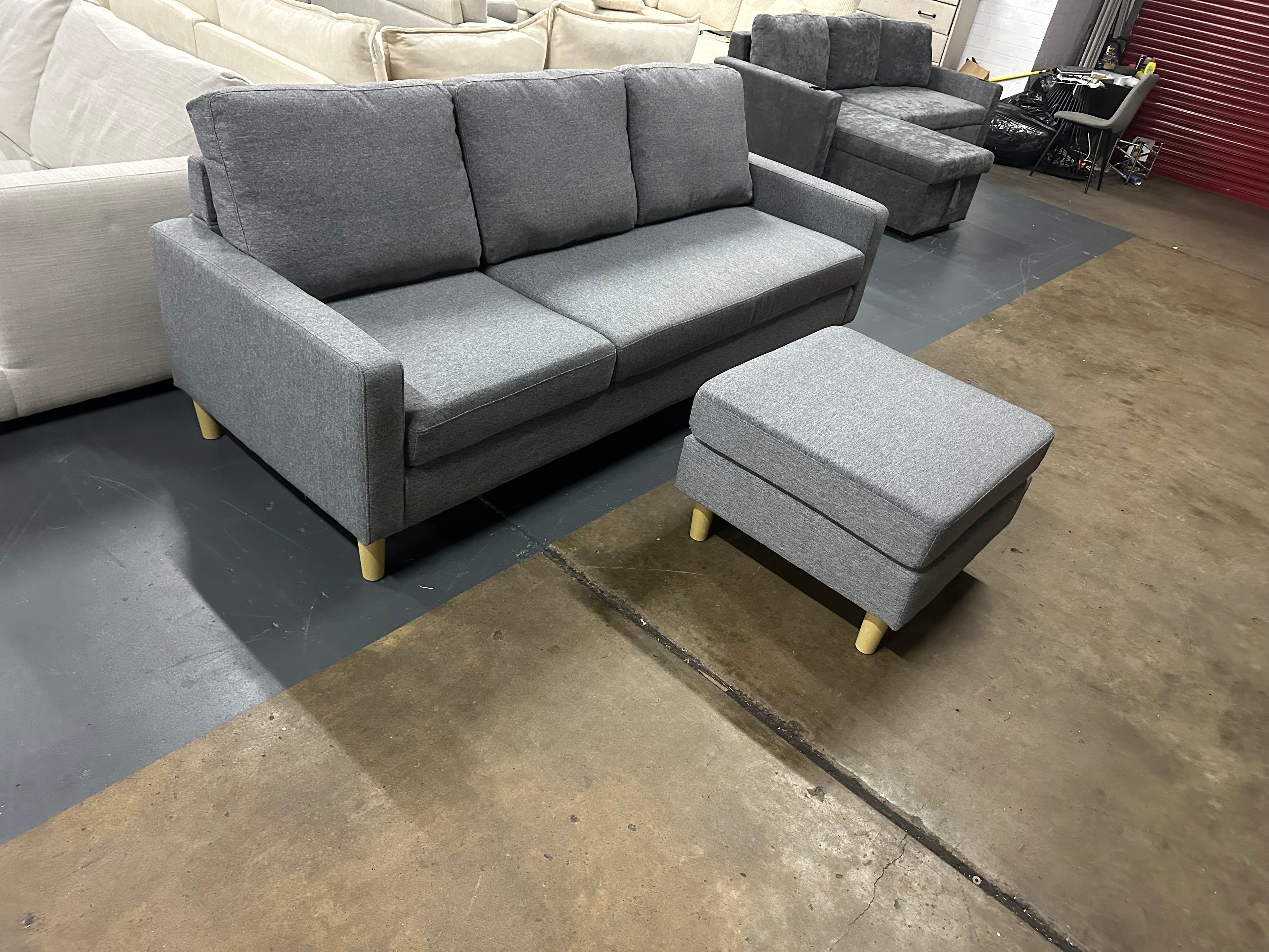 🩶 BRAND NEW REVERSIBLE L SHAPE SOFA 🩶