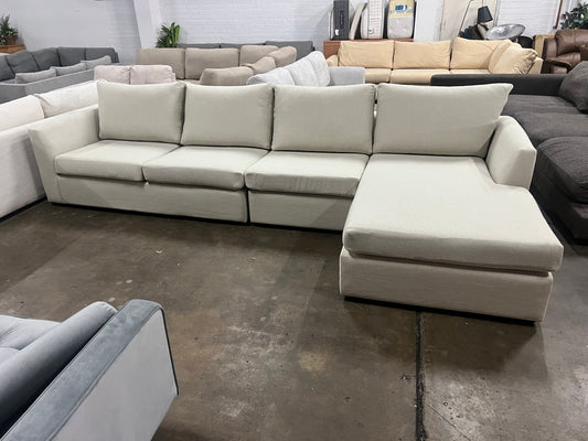 Large  reversible chaise Harvey Norman L Shape sofa