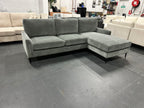 Aida Reversible Chaise L shape Sofa – Grey