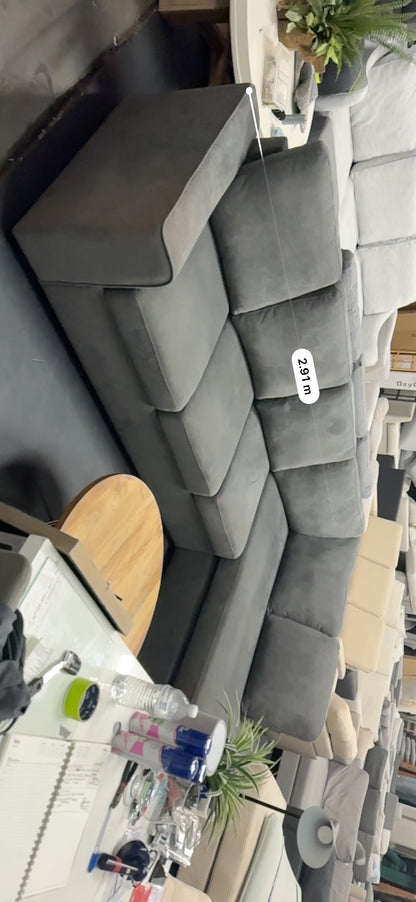 🩶 MASSIVE DESIGNER L SHAPE SOFA 🩶