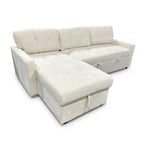 Brand new Lisa Tufted Sofa with storage - Light Cream
