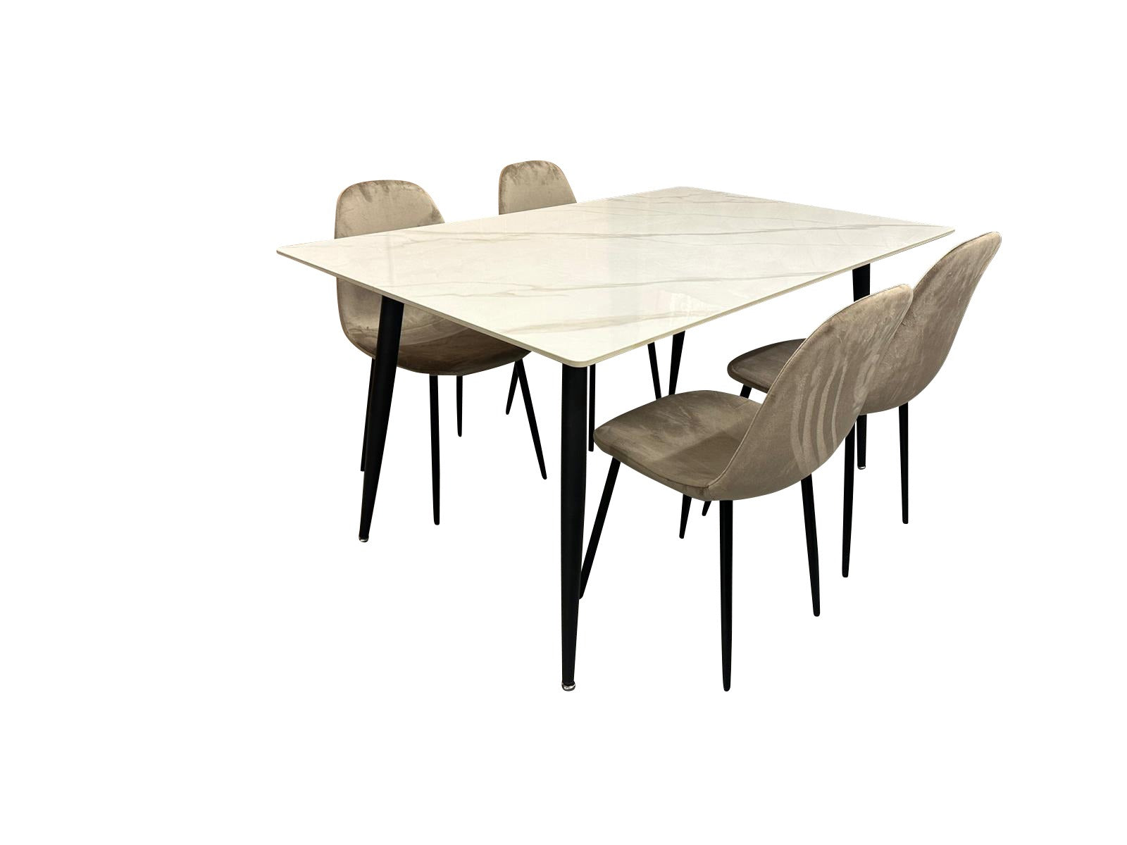 Stone Table Dining Set