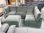 L Shape Wonda Modular Sofa – Dark Grey
