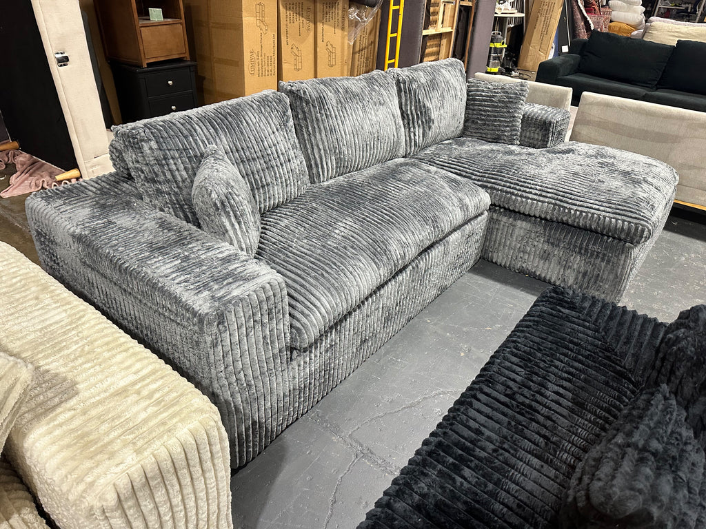 Brand new Cloud Compressed Sofa  - Grey
