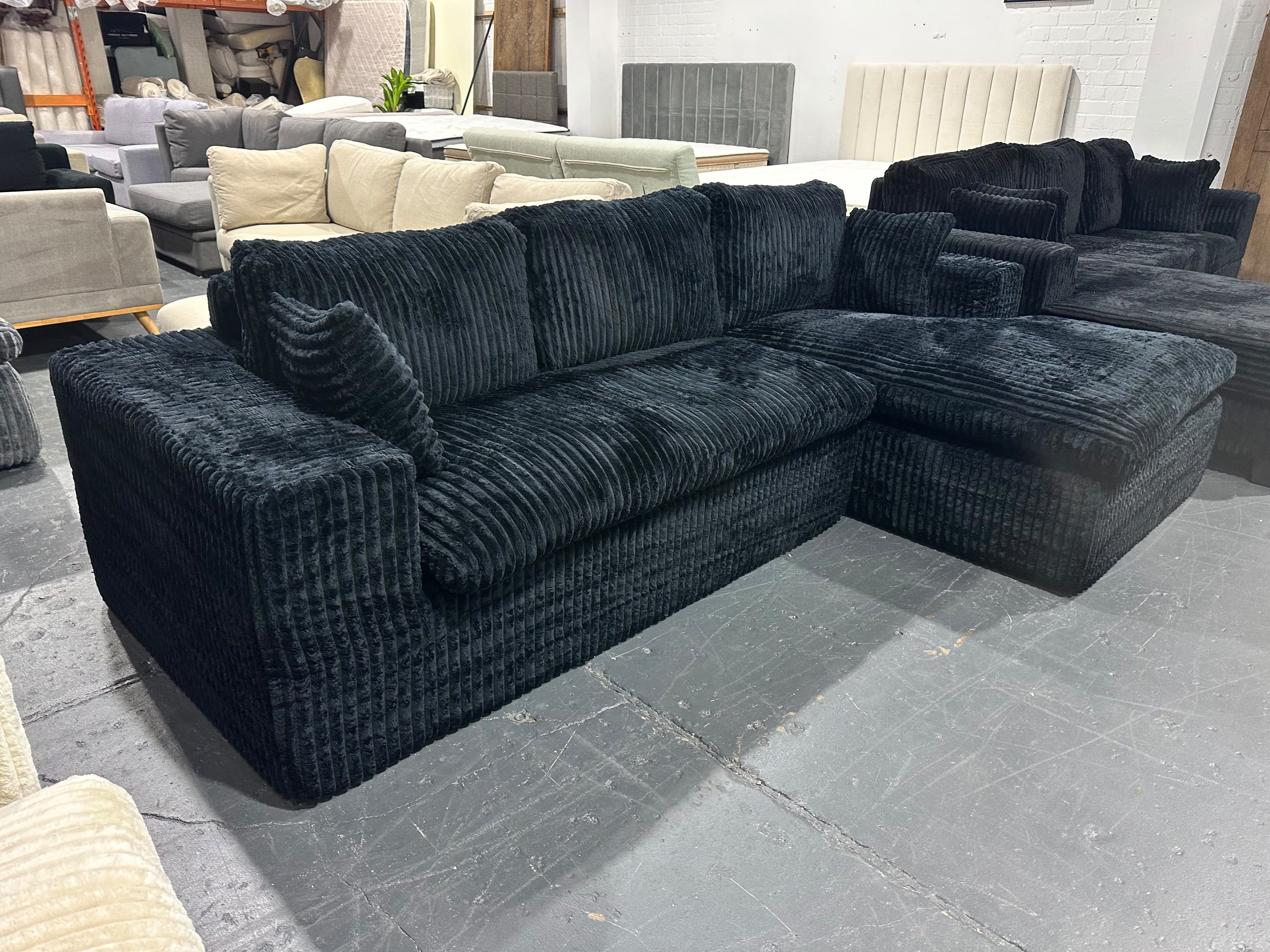 Brand new Cloud Compressed Sofa  - Black