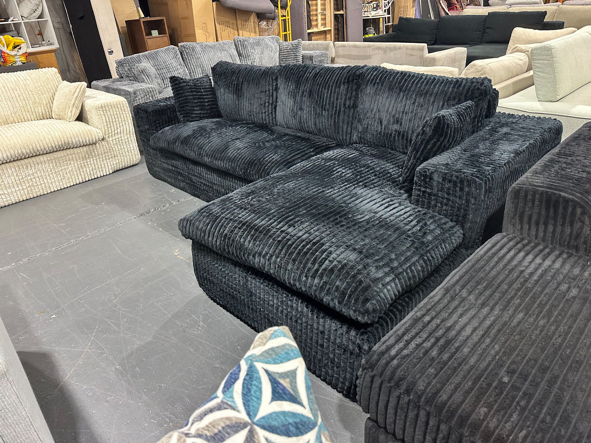 Brand new Cloud Compressed Sofa  - Black