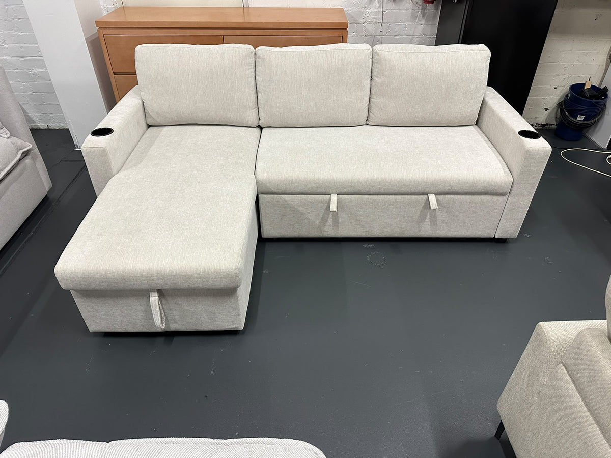 Lisa sofabed and queen bed set