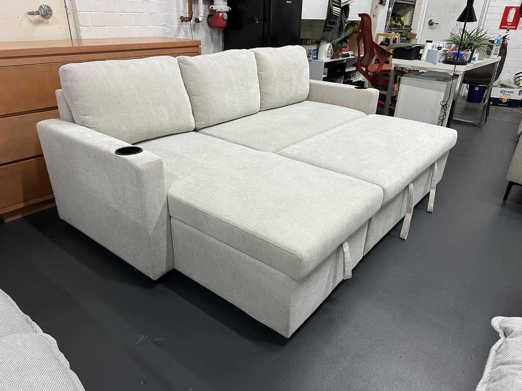 Lisa sofabed and queen bed set