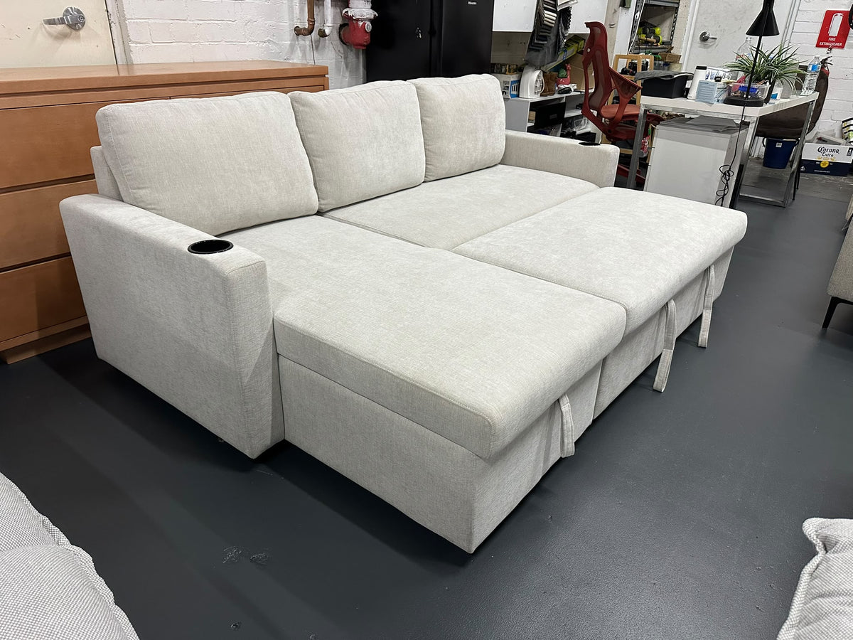 Lisa sofabed and queen bed set